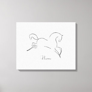 Impressão Em Tela Thunder_Cove Cavalo Selvagem