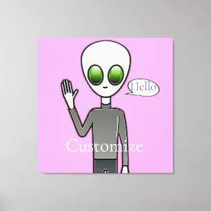 Impressão Em Tela Thunder_Cove da Alienígena de Onda Amigável