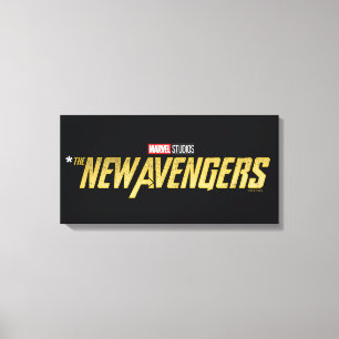 Impressão Em Tela Thunderbolts* *Logotipo do The New Avengers