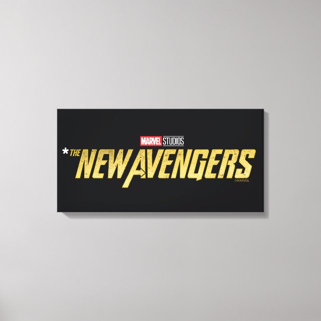 Impressão Em Tela Thunderbolts* | *The New Avengers Logo (Frente)