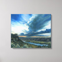 "Thunderstorm" Stretch Canvass