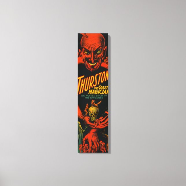 Impressão Em Tela Thurston "Excelente Mágico Show do Universo" (Frente)