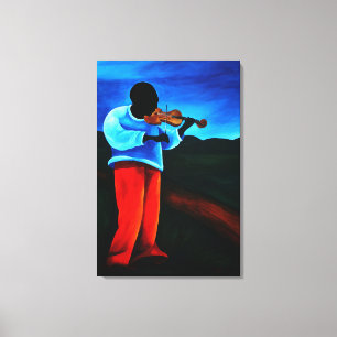 Impressão Em Tela Ti-Jean le violoniste 2008