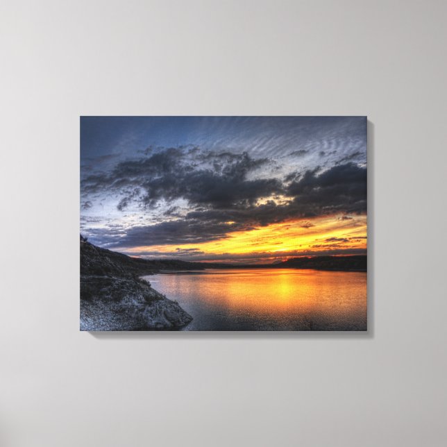 Impressão Em Tela Tierra, Aire, Fuego y Agua (Frente)