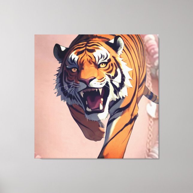 IMPRESSÃO EM TELA TIGRE  (Frente)