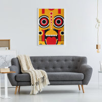 Tiki Tribal Amarelo