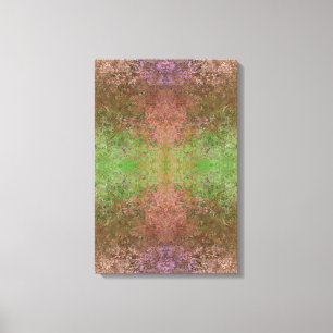 Impressão Em Tela Tinta de Abstrato de álcool inspirada na natureza