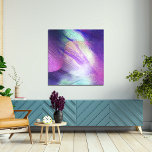 Impressão Em Tela Tinta de poça líquida com abstrato brilho Néon Mag<br><div class="desc">Esta tela de desenho abstrato moderna apresenta um fundo abstrato moderno pintado com tintas líquidas em cores vibrantes,  como neon magenta,  roxo e lacre,  para criar uma tela de tela abstrato moderna.</div>