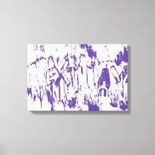 Impressão Em Tela Tipografia Abstrata com Pincel Grunge Nextday