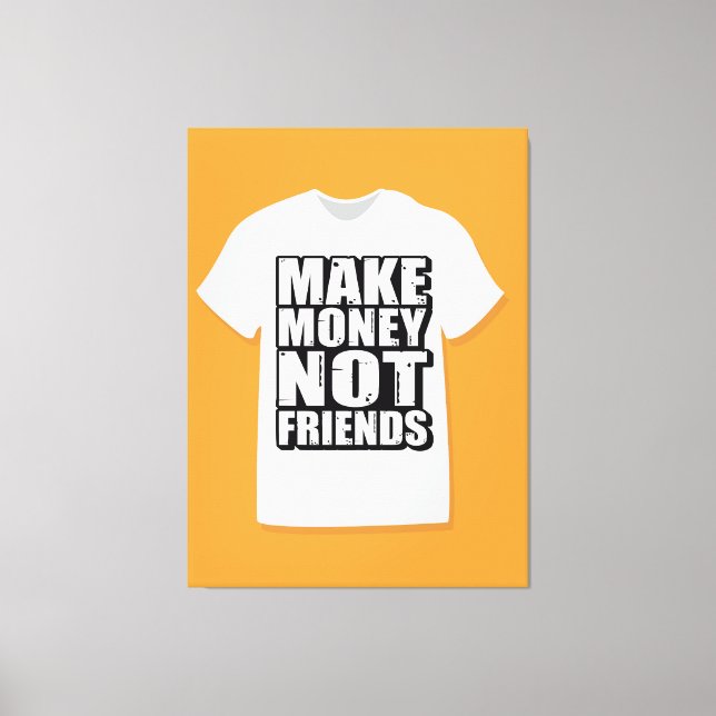 Impressão Em Tela Tipografia de aspas motivacionais (Frente)