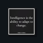 Impressão Em Tela Tipografia de Hawking de Motivação Empresarial Cor<br><div class="desc">Design de tipografia inspiradora para o ambiente corporativo.</div>