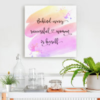 Tipografia de Script de Aquarela Cor-de-Rosa-Rosa 
