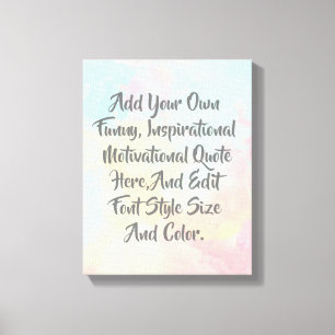 Impressão Em Tela Tipografia moderna personalizada