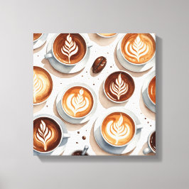 Impressão Em Tela Tipos diferentes de café