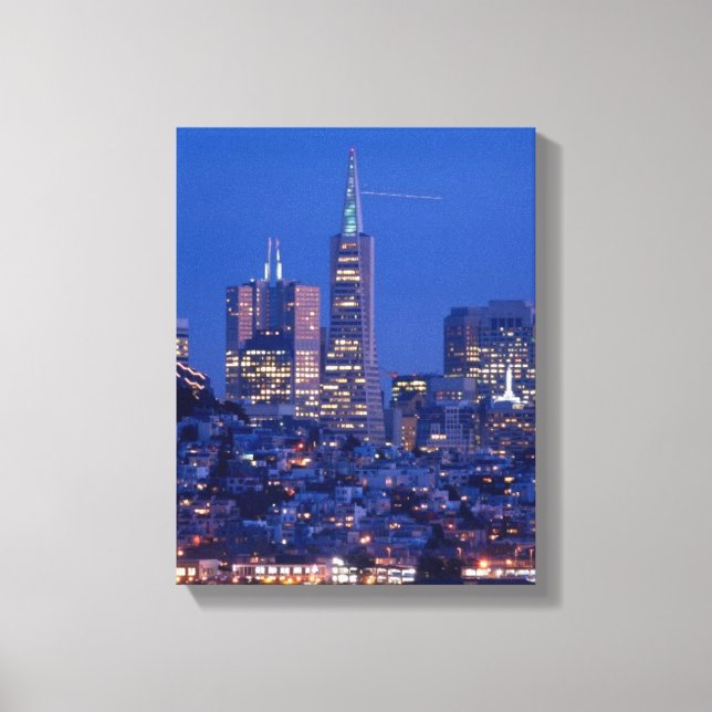 Impressão Em Tela Tirada do telhado da prisão em Alcatraz (Frente)