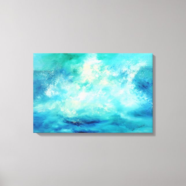 Impressão Em Tela título: "marina grande" Autor italiano (Frente)