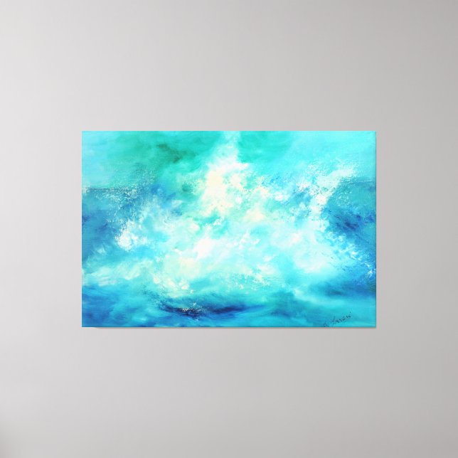 Impressão Em Tela título: "marina grande" Autor italiano (Frente)