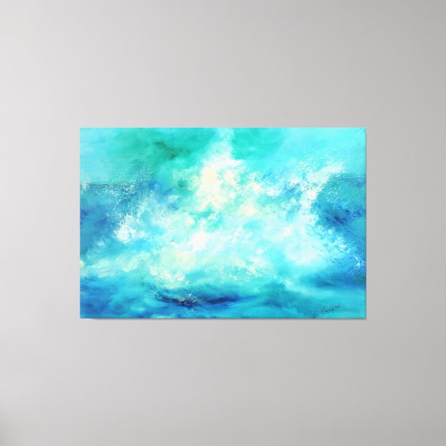 Impressão Em Tela título: "marina grande" Autor italiano (Frente)