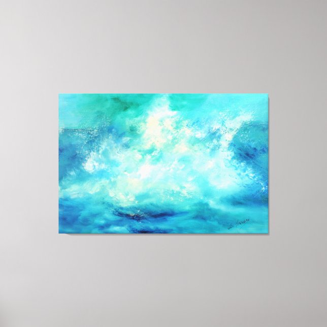 Impressão Em Tela título: "marina grande" Autor italiano (Frente)