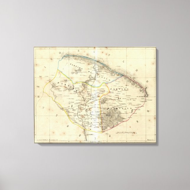 Impressão Em Tela Tlaxcala, México (Frente)