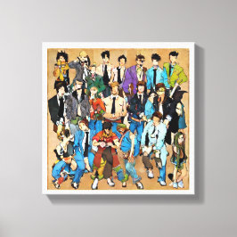 Impressão Em Tela Together and mixed.