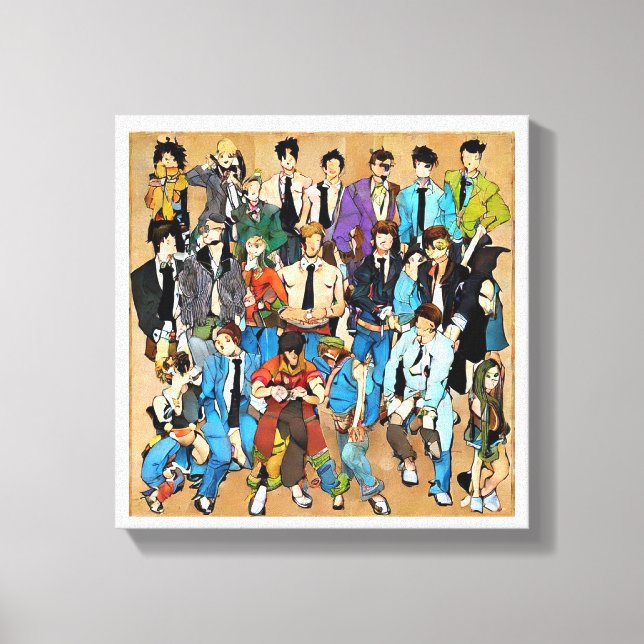 Impressão Em Tela Together and mixed. (Frente)