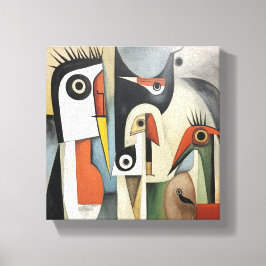 Impressão Em Tela Toile art abstrait