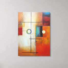 Impressão Em Tela Toile art abstrait