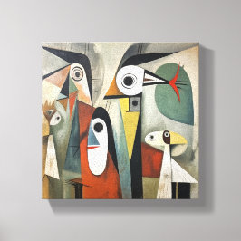 Impressão Em Tela Toile art abstrait