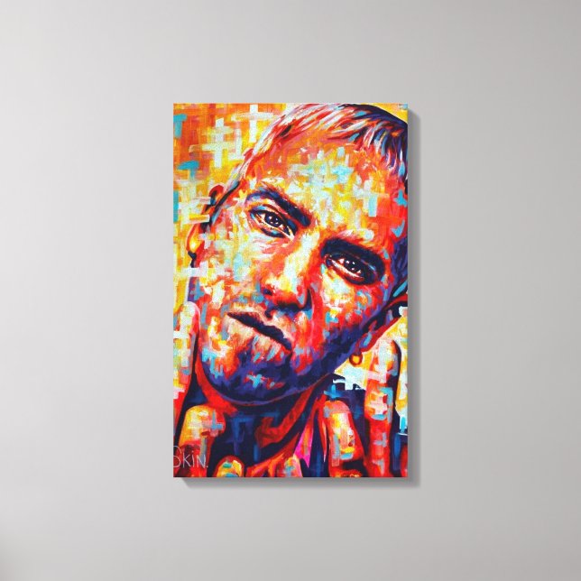 Impressão Em Tela Toile art abstrait Eminem (Frente)