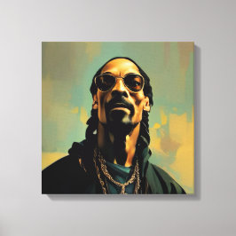 Impressão Em Tela Toile art abstrait Snoop Dog