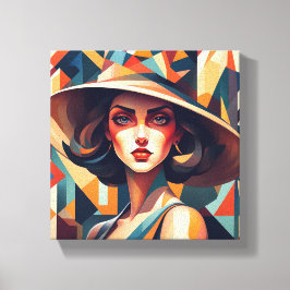 Impressão Em Tela Toile Artistique "Radiant Serinity"