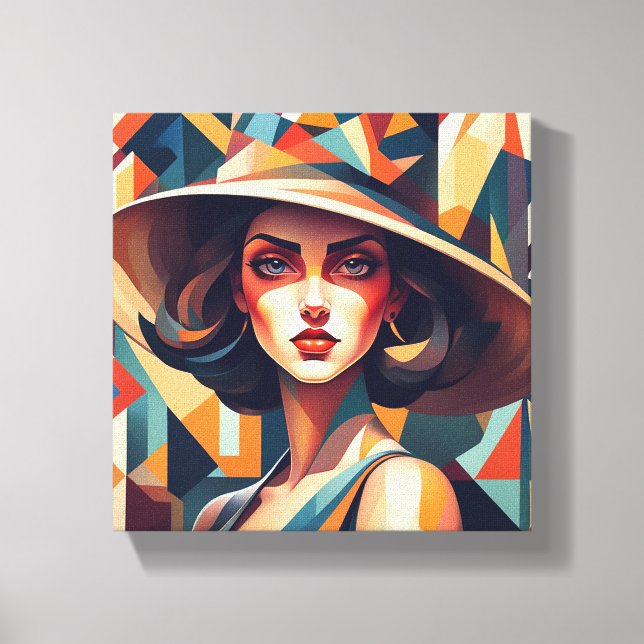 Impressão Em Tela Toile Artistique "Radiant Serinity" (Frente)