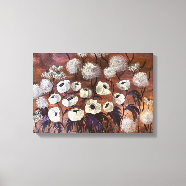 Impressão Em Tela Toile Blooming Dreams (Frente)