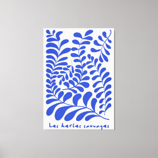 Impressão Em Tela Toile Les herbes sauvages, style Matisse