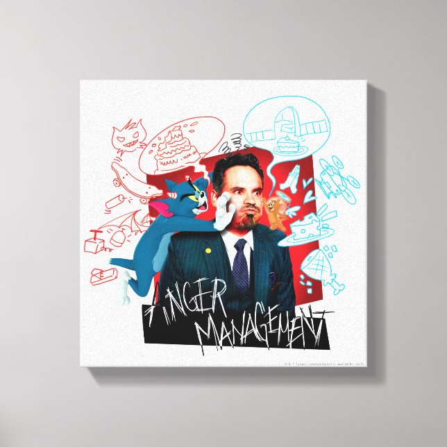 Impressão Em Tela Tom & Jerry Com O Terrance - Gerenciamento De Raiv (Frente)