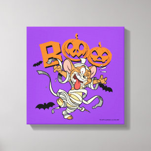 Impressão Em Tela Tom & Jerry   Jerry é tão assustador