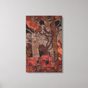 Impressão Em Tela Tom Thomson - FOREST SUBGROWTH I 1916