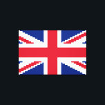 Impressão Em Tela Tomada de pixel de 8 bits da União<br><div class="desc">Union Pixel Jack UK Flag Vintage 8 Bit Pixel Art. Globe Trotters especializa-se em imagens idiossincráticas de todo o mundo. Aqui você encontrará Cartões de Saudação,  Cartões Postais,  Posters,  Mouséads e muito mais.</div>