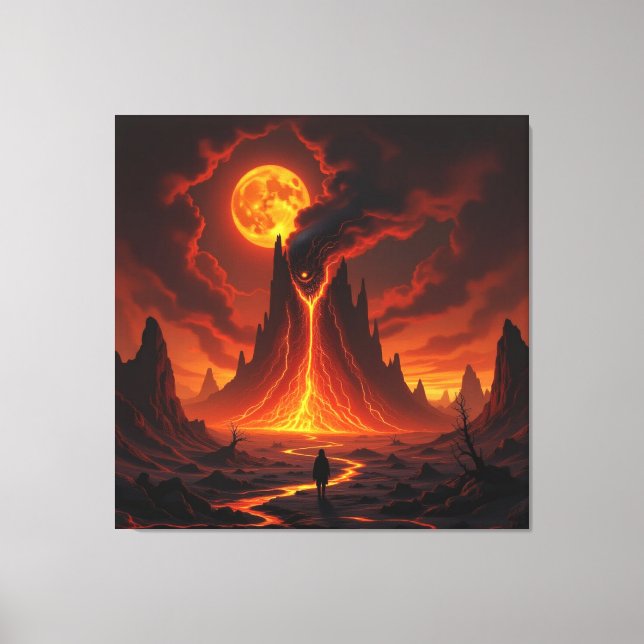 Impressão Em Tela Tor zur Unterwelt – Reich der Schatten (Frente)