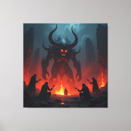 Impressão Em Tela Tor zur Unterwelt – Reich der Schatten