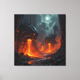 Impressão Em Tela Tor zur Unterwelt – Reich der Schatten