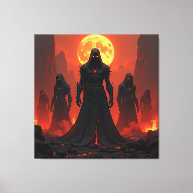 Impressão Em Tela Tor zur Unterwelt – Reich der Schatten (Frente)