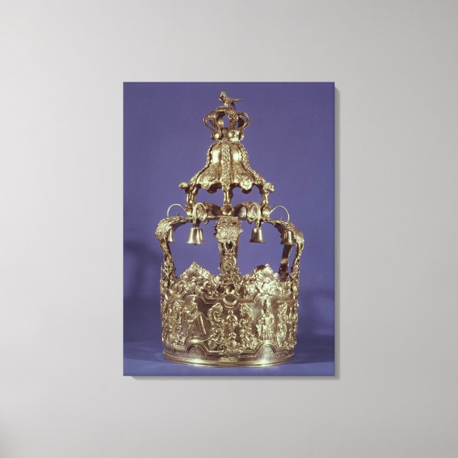 Impressão Em Tela Torah Crown (Frente)