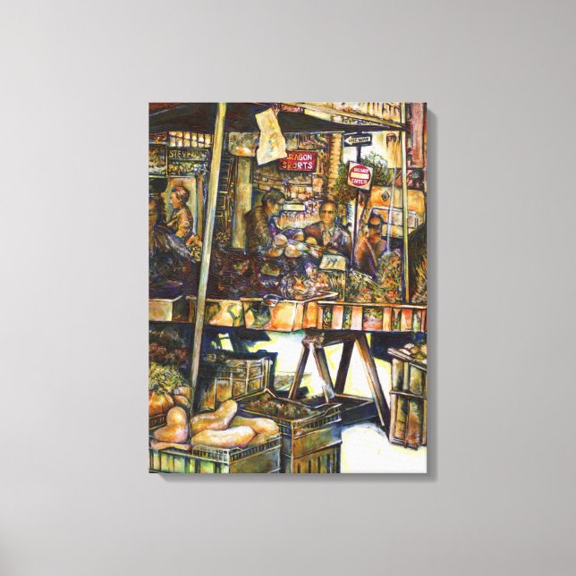 Impressão Em Tela Torna a criatividade mais brilhante (Frente)