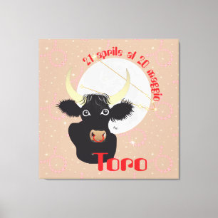 Impressão Em Tela Toro 21 al 20 Stampa Aprile maggio su tela