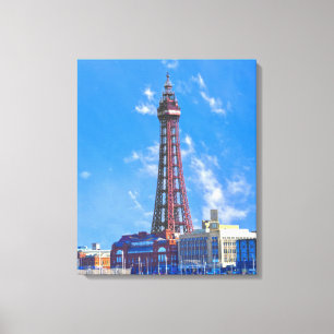 Impressão Em Tela Torre Blackpool