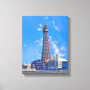 Impressão Em Tela Torre Blackpool