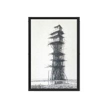 Torre de vigia. Refúgio Suspenso para Paz de Mente