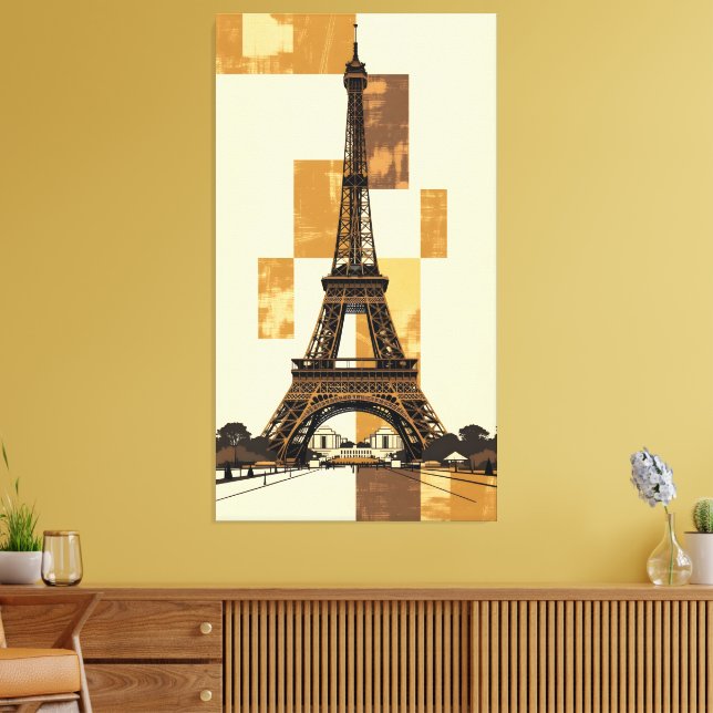 Impressão Em Tela Torre Eiffel (Insitu(Sala de estar))